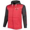 Chicago Bulls Fashion7 Big & Tall Down and Distance Full-Zip Hoodie - - Side View