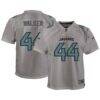 Travon Walker Jacksonville Jaguars Nike Youth Atmosphere Game Jersey - Gray - Front View