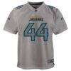 Travon Walker Jacksonville Jaguars Nike Youth Atmosphere Game Jersey - Gray - Side View
