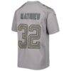 Tyrann Mathieu New Orleans Saints Nike Youth Atmosphere Game Jersey - Gray - Detail View