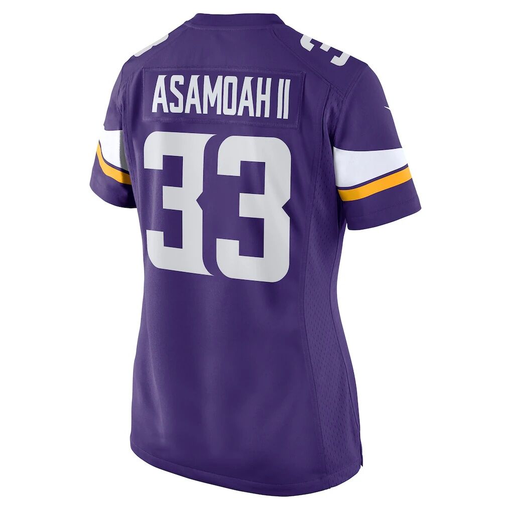 Brian Asamoah Minnesota Vikings Nike Women's Player Game Jersey