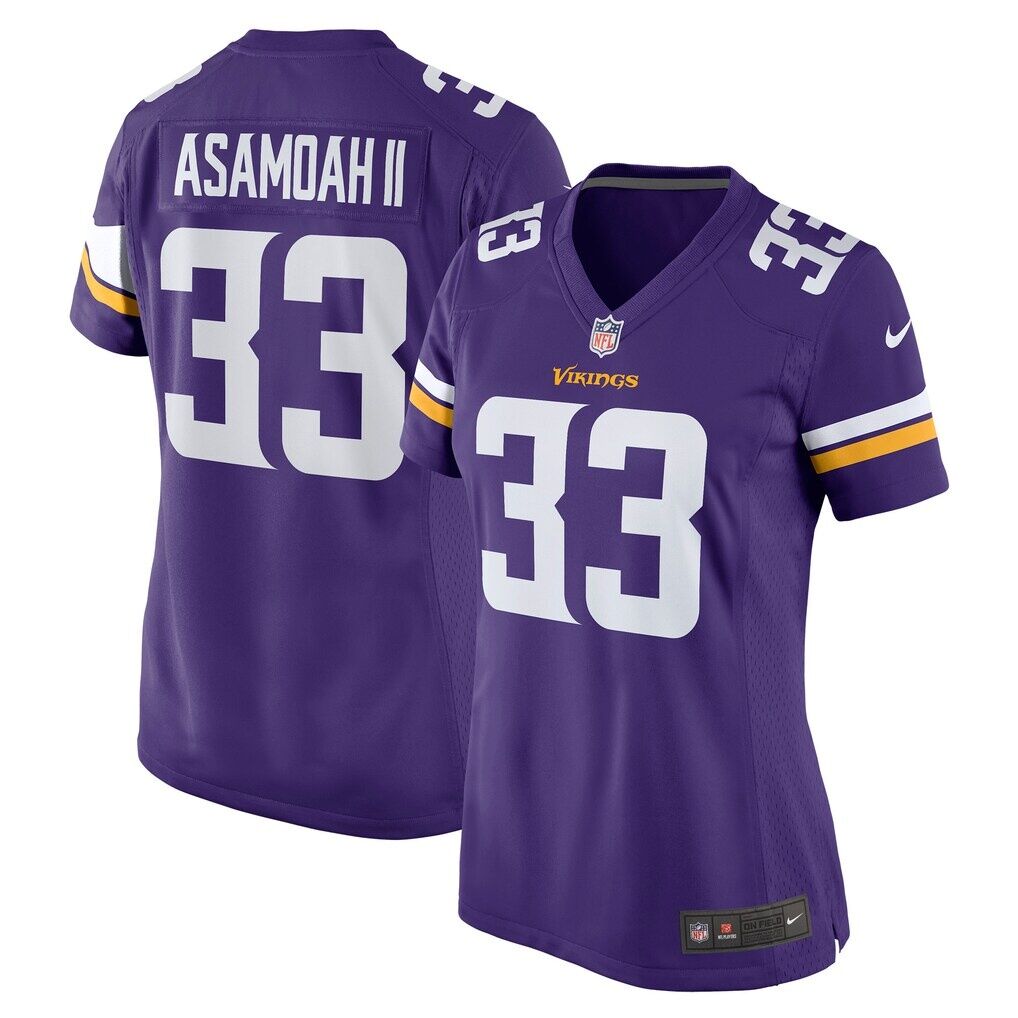 Brian Asamoah Minnesota Vikings Nike Women's Player Game Jersey