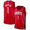 Jabari Smith Jr. Houston Rockets Nike Unisex 2022 NBA Draft First Round Pick Swingman Jersey - Red - Front View