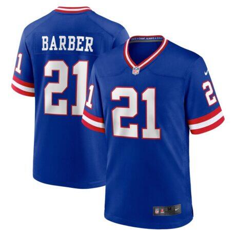 Tiki Barber New York Giants Nike Retired Player Alternate Game Jersey - - Front View