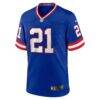 Tiki Barber New York Giants Nike Retired Player Alternate Game Jersey - - Side View
