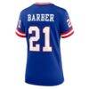 Tiki Barber New York Giants Nike Women's Classic Retired Player Game Jersey - - Detail View