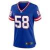 Carl Banks New York Giants Nike Women's Classic Retired Player Game Jersey - - Side View