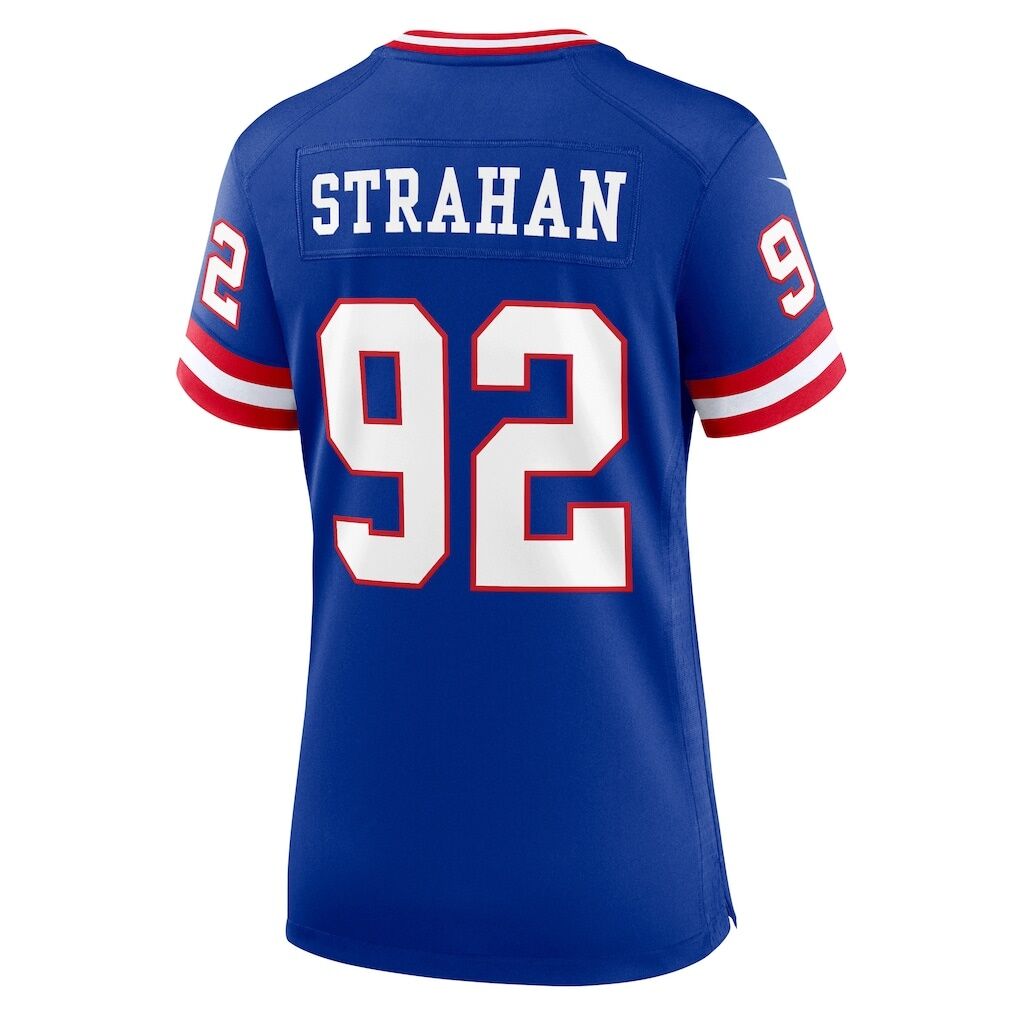 Michael Strahan New York Giants Nike Women's Classic Retired Player Game Jersey - Royal