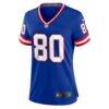 Jeremy Shockey New York Giants Nike Women's Classic Retired Player Game Jersey - - Side View