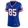 David Tyree New York Giants Nike Women's Classic Retired Player Game Jersey - - Side View