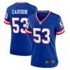 Harry Carson New York Giants Nike Women's Classic Retired Player Game Jersey - - Front View