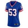 Harry Carson New York Giants Nike Women's Classic Retired Player Game Jersey - - Side View