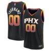Phoenix Suns Fashion7 Fast Break Custom Replica Jersey - Black - - Front View
