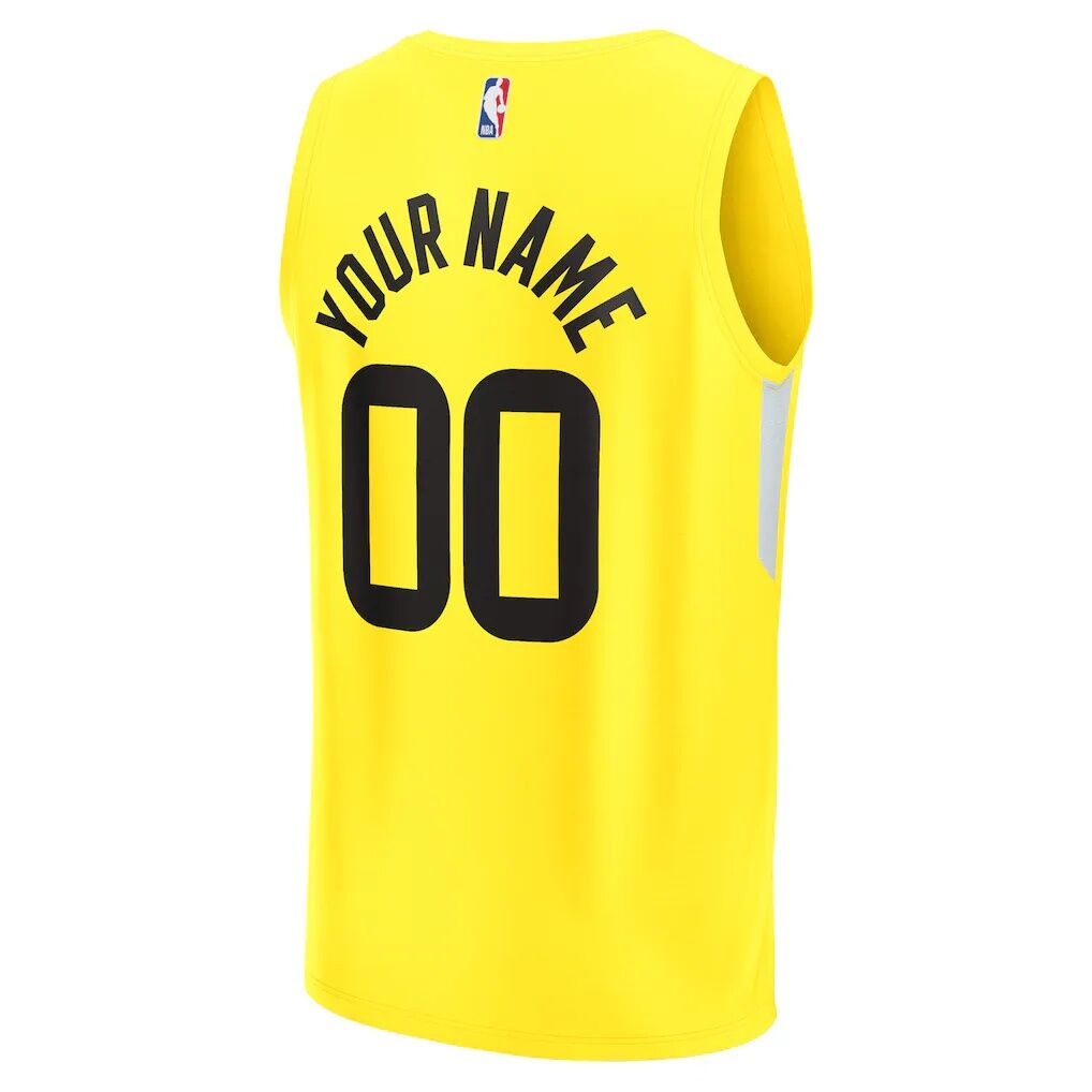 Utah Jazz Fashion7 Fast Break Replica Custom Jersey - Icon Edition