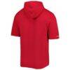 Tampa Bay Buccaneers Mitchell & Ness Washed Short Sleeve Pullover Hoodie - - Detail View