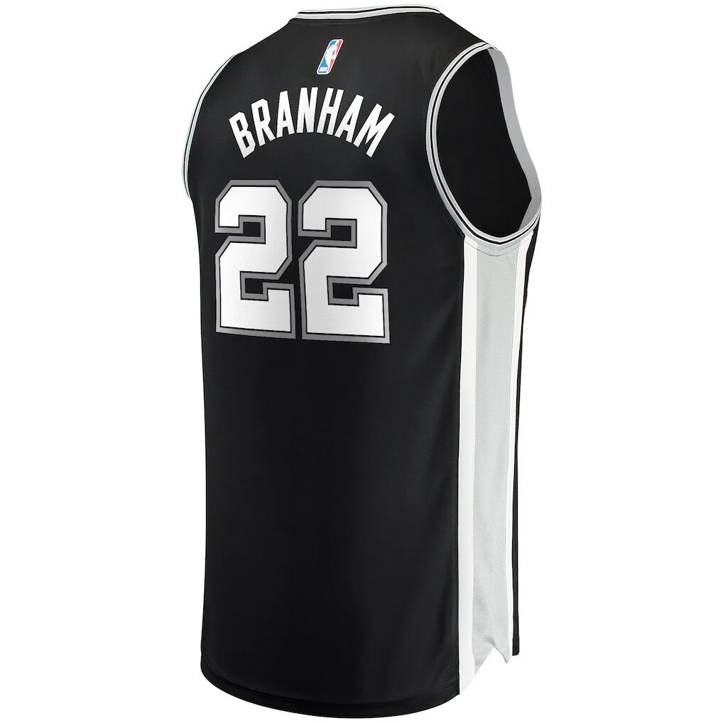 Malaki Branham San Antonio Spurs Fashion7 Fast Break Replica Player Jersey - Icon Edition
