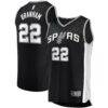 Malaki Branham San Antonio Spurs Fashion7 Fast Break Replica Player Jersey - Black - Front View