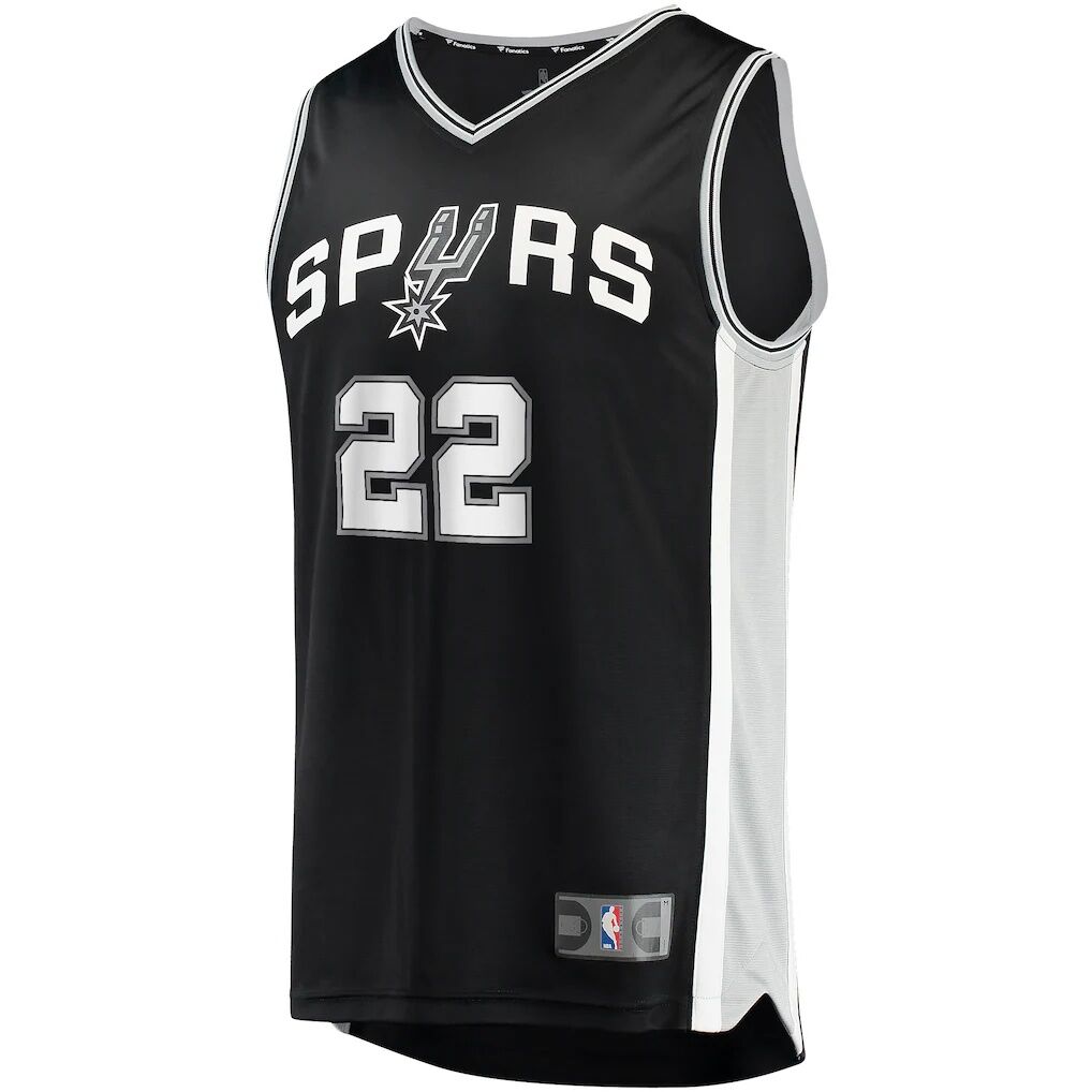 Malaki Branham San Antonio Spurs Fashion7 Fast Break Replica Player Jersey - Icon Edition