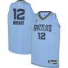 Ja Morant Memphis Grizzlies Jordan Brand Youth Swingman Jersey - Statement Edition - - Front View