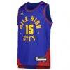 Nikola Jokic Denver Nuggets Jordan Brand Youth Swingman Jersey - Blue - Side View
