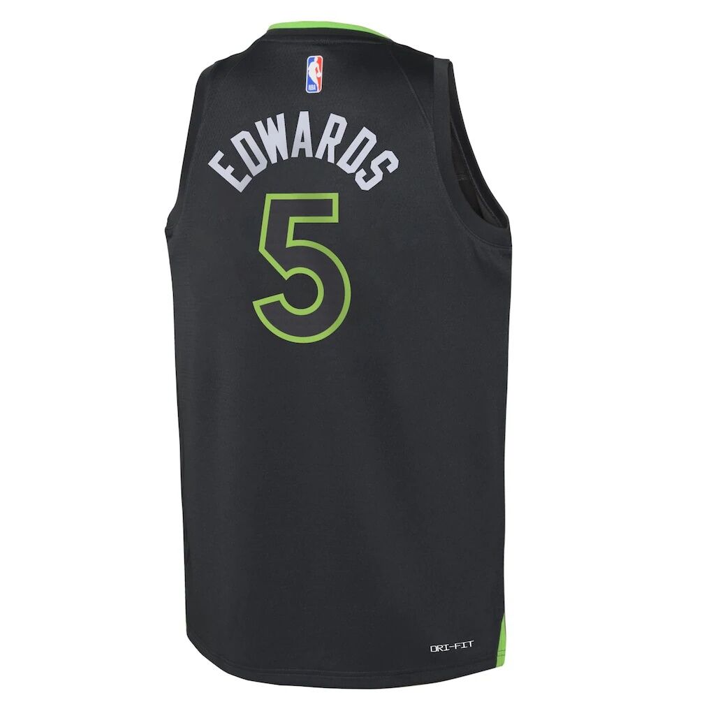 Anthony Edwards Minnesota Timberwolves Jordan Brand Youth Swingman Jersey - Statement Edition