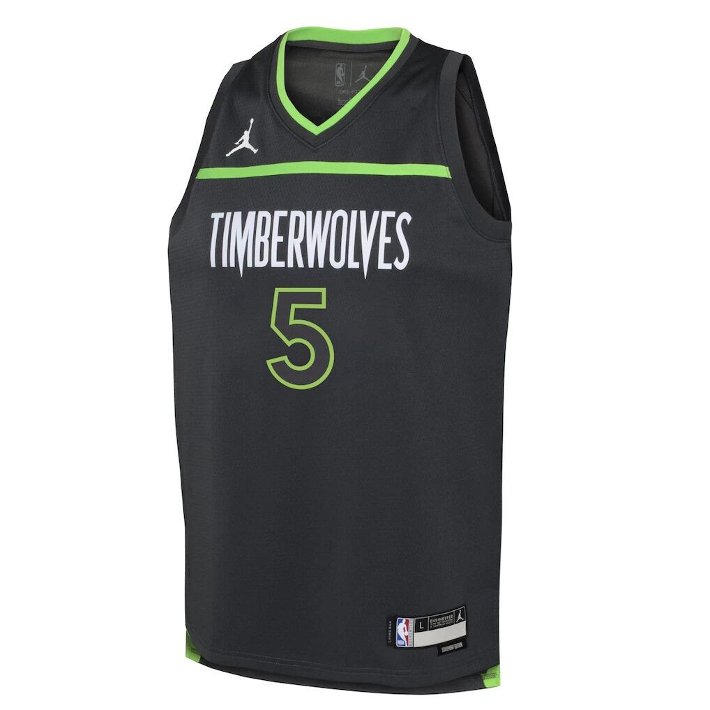 Anthony Edwards Minnesota Timberwolves Jordan Brand Youth Swingman Jersey - Statement Edition