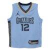 Ja Morant Memphis Grizzlies Jordan Brand Preschool 2022/23 Statement Edition Jersey - - Side View