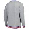 Atlanta Braves New Era Throwback Classic Pullover Sweatshirt - - Side View
