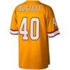 Mike Alstott Tampa Bay Buccaneers Mitchell & Ness Big & Tall 1996 Retired Player Replica Jersey - Orange - Detail View