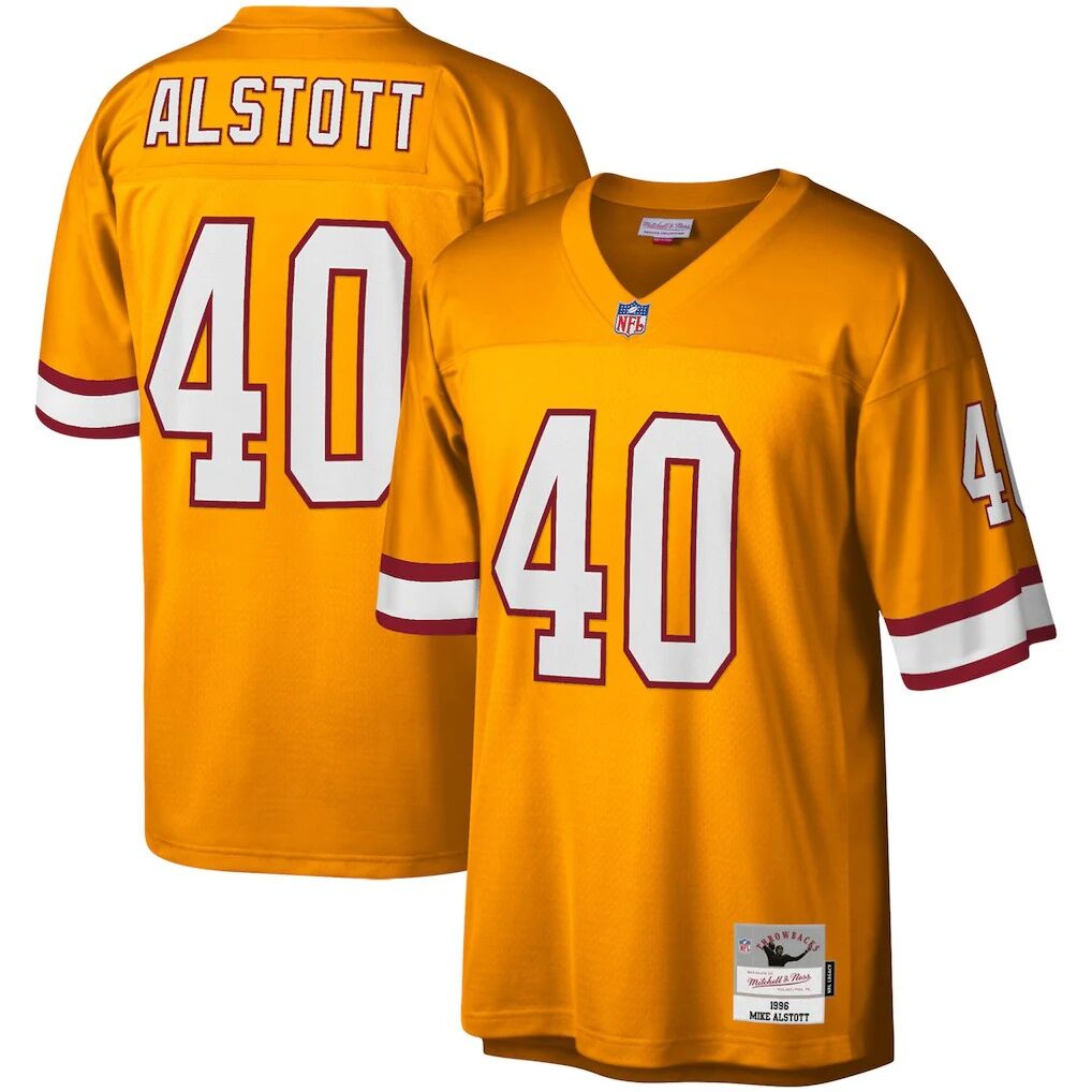 Mike Alstott Tampa Bay Buccaneers Mitchell & Ness Big & Tall 1996 Retired Player Replica Jersey