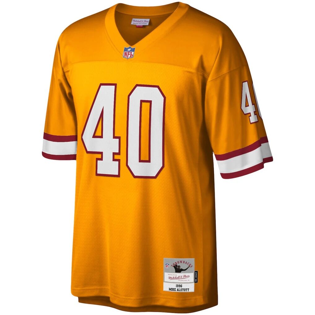Mike Alstott Tampa Bay Buccaneers Mitchell & Ness Big & Tall 1996 Retired Player Replica Jersey