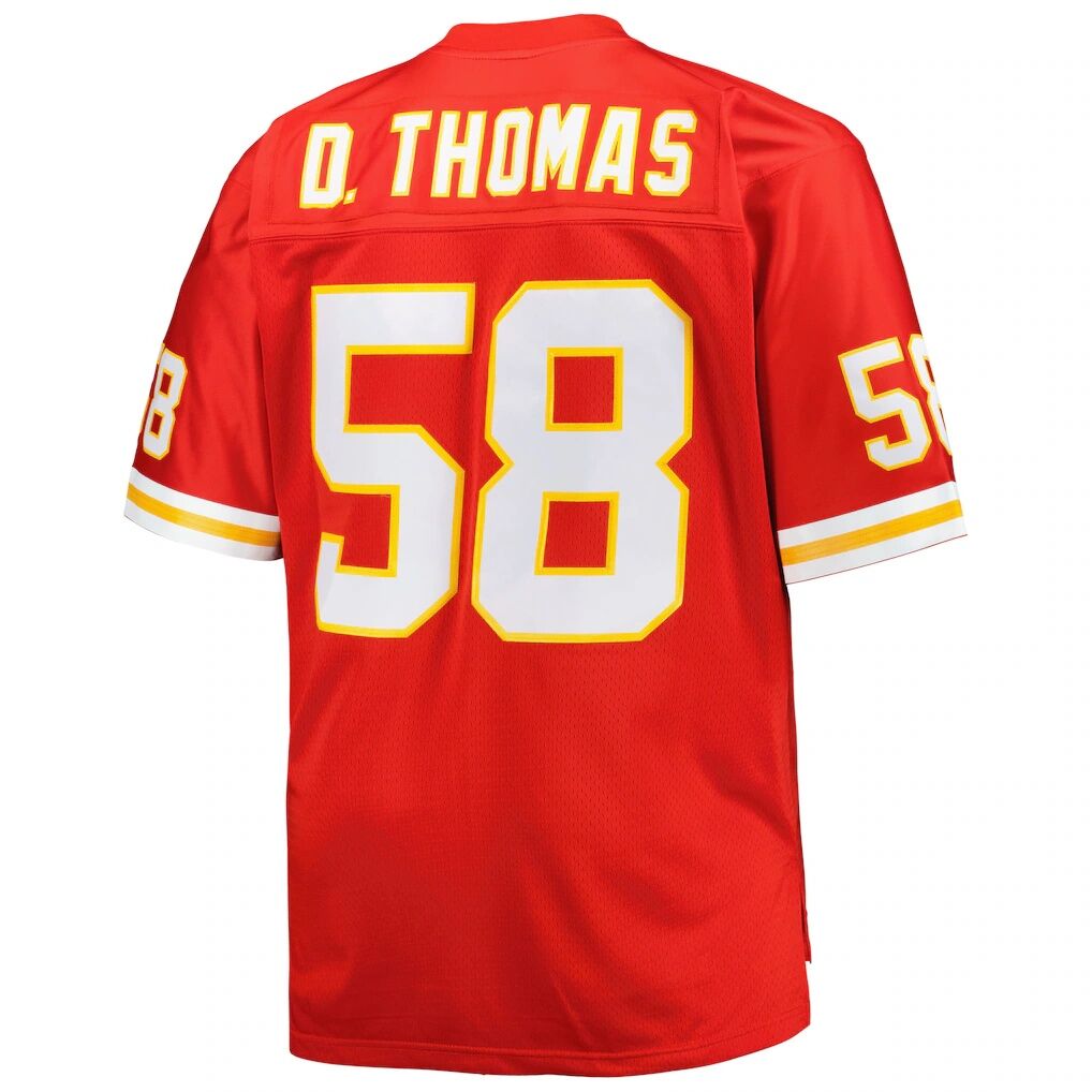 Derrick Thomas Kansas City Chiefs Mitchell & Ness Big & Tall 1994 Retired Player Replica Jersey