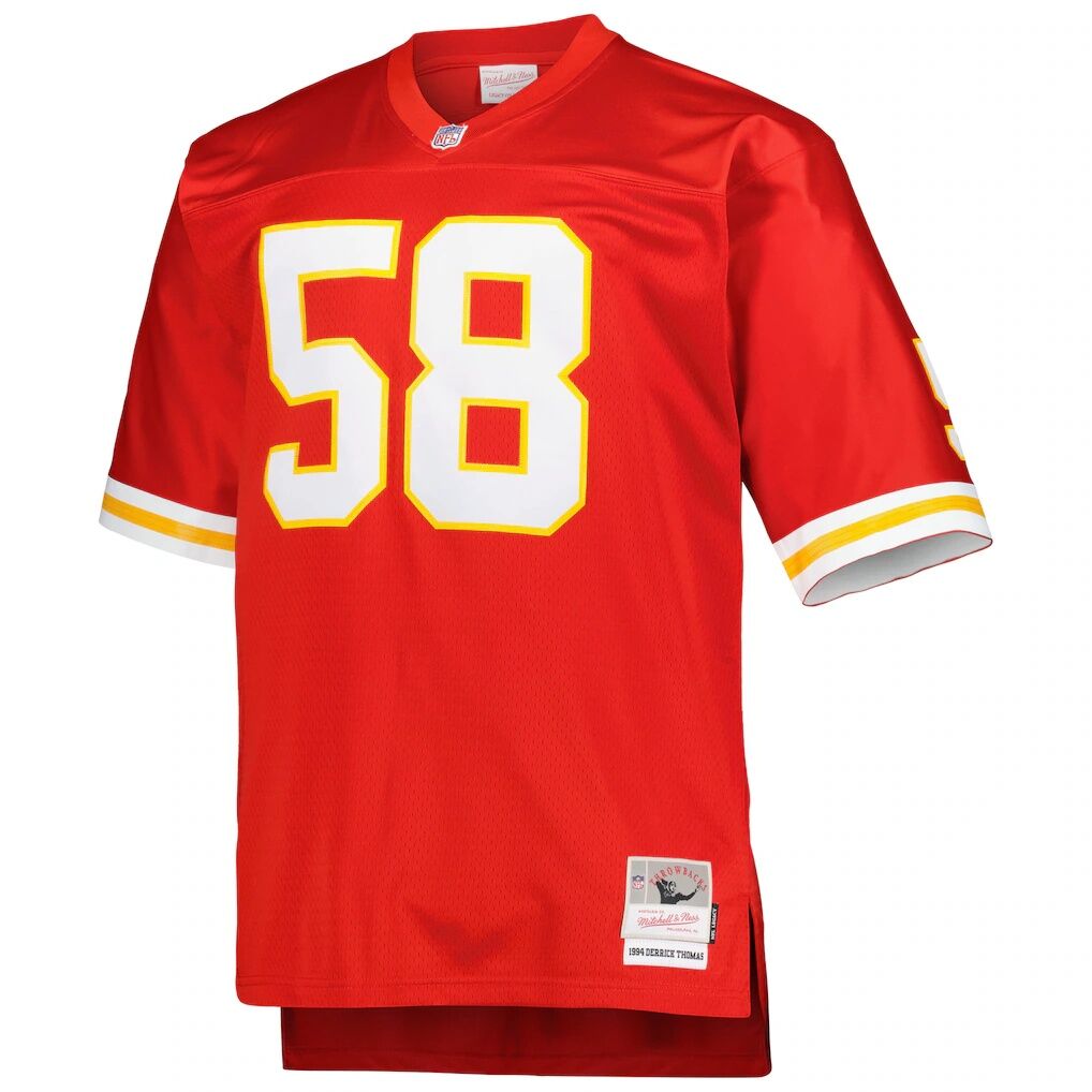 Derrick Thomas Kansas City Chiefs Mitchell & Ness Big & Tall 1994 Retired Player Replica Jersey