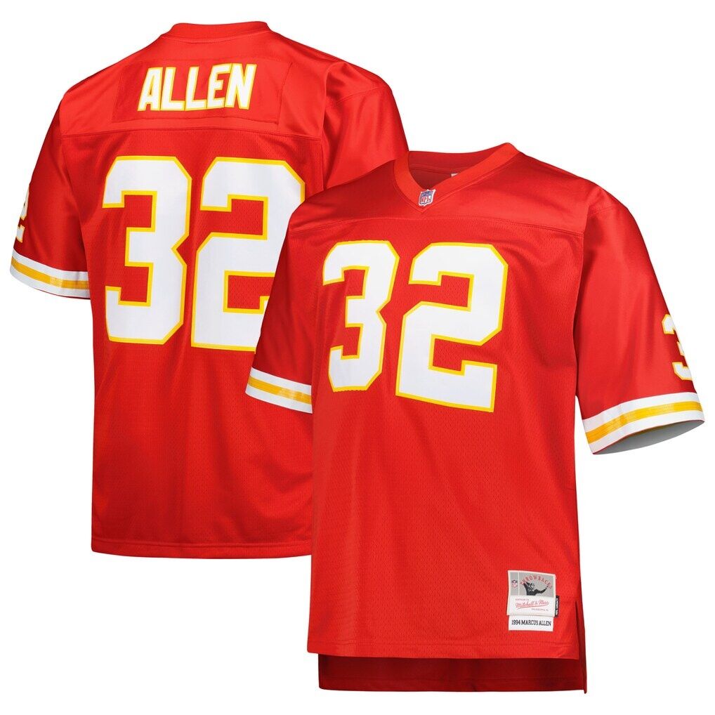 Marcus Allen Kansas City Chiefs Mitchell & Ness Big & Tall 1994 Retired Player Replica Jersey