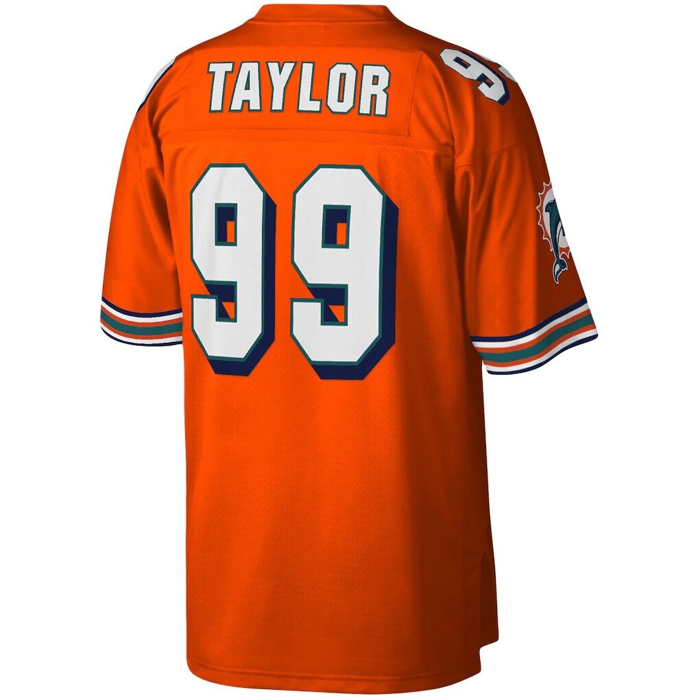 Jason Taylor Miami Dolphins Mitchell & Ness Big & Tall 2004 Retired Player Replica Jersey