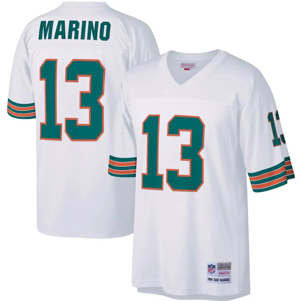 Dan Marino Miami Dolphins Mitchell & Ness Big & Tall 1984 Retired Player Replica Jersey