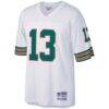 Dan Marino Miami Dolphins Mitchell & Ness Big & Tall 1984 Retired Player Replica Jersey - White - Side View