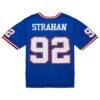 Michael Strahan New York Giants Mitchell & Ness Big & Tall 1993 Retired Player Replica Jersey - - Detail View