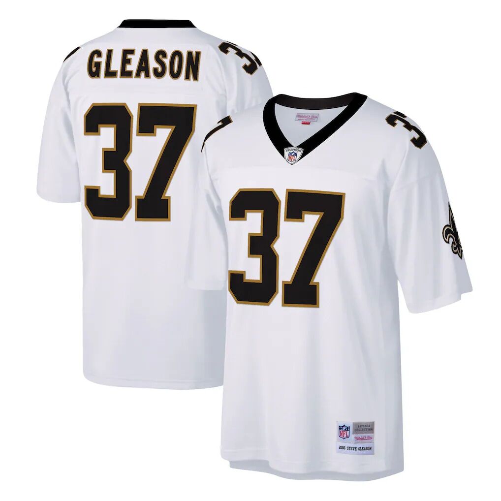 Steve Gleason New Orleans Saints Mitchell & Ness Big & Tall 2006 Retired Player Replica Jersey
