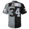 Bo Jackson Las Vegas Raiders Mitchell & Ness Big & Tall Split Legacy Retired Player Replica Jersey - - Alt1