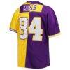 Randy Moss Minnesota Vikings Mitchell & Ness Big & Tall Split Legacy Retired Player Replica Jersey - - Front View