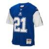 Deion Sanders Dallas Cowboys Mitchell & Ness 1995 Legacy Replica Jersey - Blue - Side View