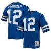Roger Staubach Dallas Cowboys 1971 Mitchell & Ness Authentic Throwback Retired Player Jersey - - Front View