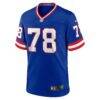 Andrew Thomas New York Giants Nike Alternate Game Jersey - - Side View