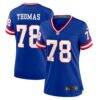 Andrew Thomas New York Giants Nike Women's Alternate Game Jersey - - Front View