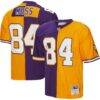 Randy Moss Minnesota Vikings Mitchell & Ness 1998 Split Legacy Replica Jersey - - Front View