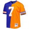 John Elway Denver Broncos Mitchell & Ness 1990 Split Legacy Replica Jersey - - Side View