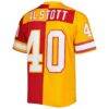Mike Alstott Tampa Bay Buccaneers Mitchell & Ness 1996 Split Legacy Replica Jersey - - Detail View