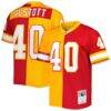 Mike Alstott Tampa Bay Buccaneers Mitchell & Ness 1996 Split Legacy Replica Jersey - - Front View