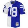 Peyton Manning Indianapolis Colts Mitchell & Ness 1998 Split Legacy Replica Jersey - - Side View